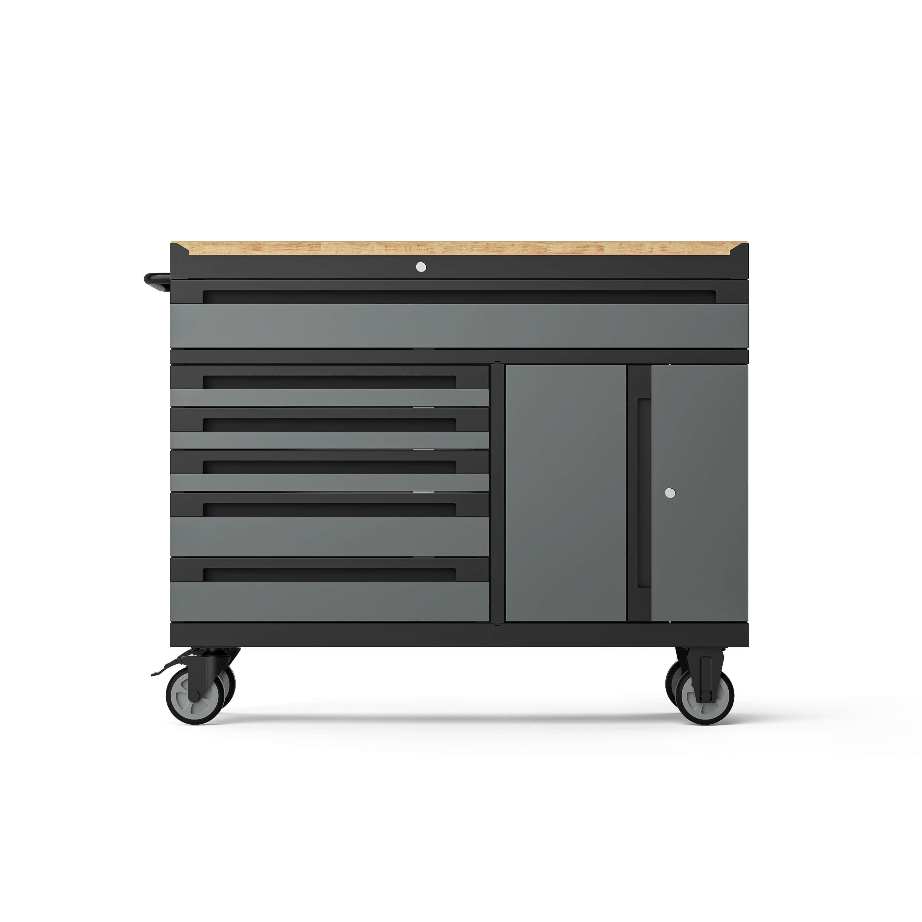 48 inch 6-Drawer Tool Cart Garagebasesystems