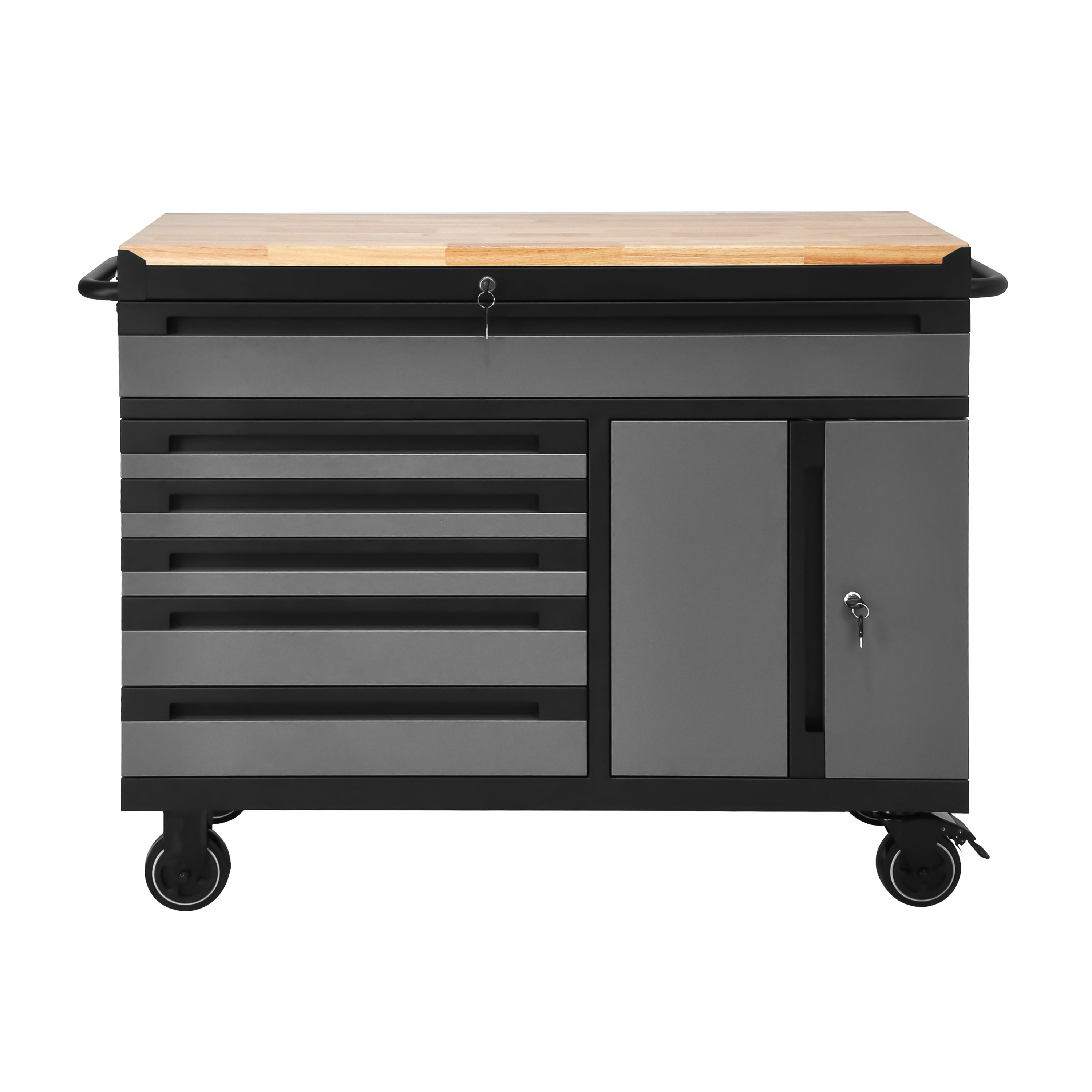 48 inch 6-Drawer Tool Cart Garagebasesystems