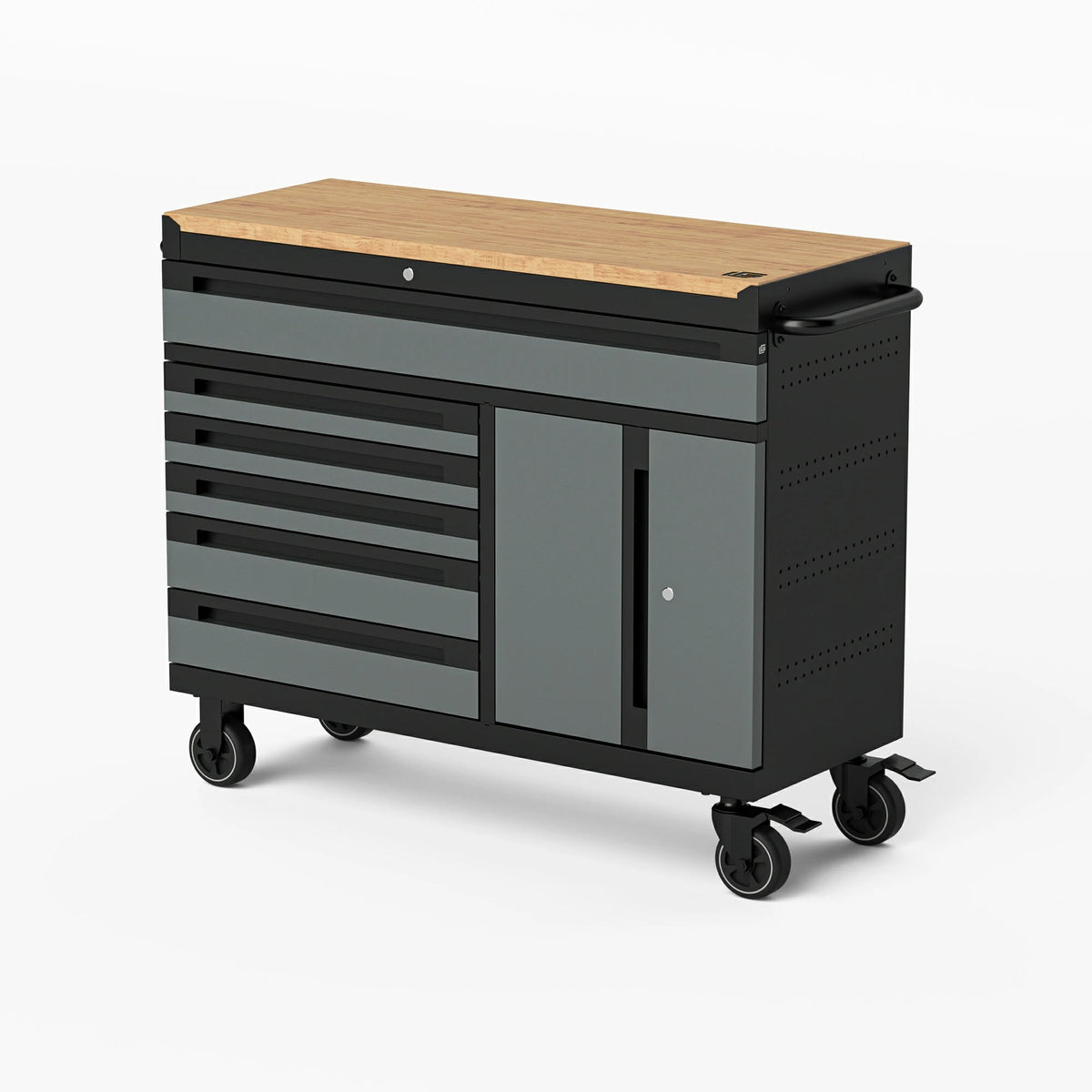 48 inch 6-Drawer Tool Cart Garagebasesystems