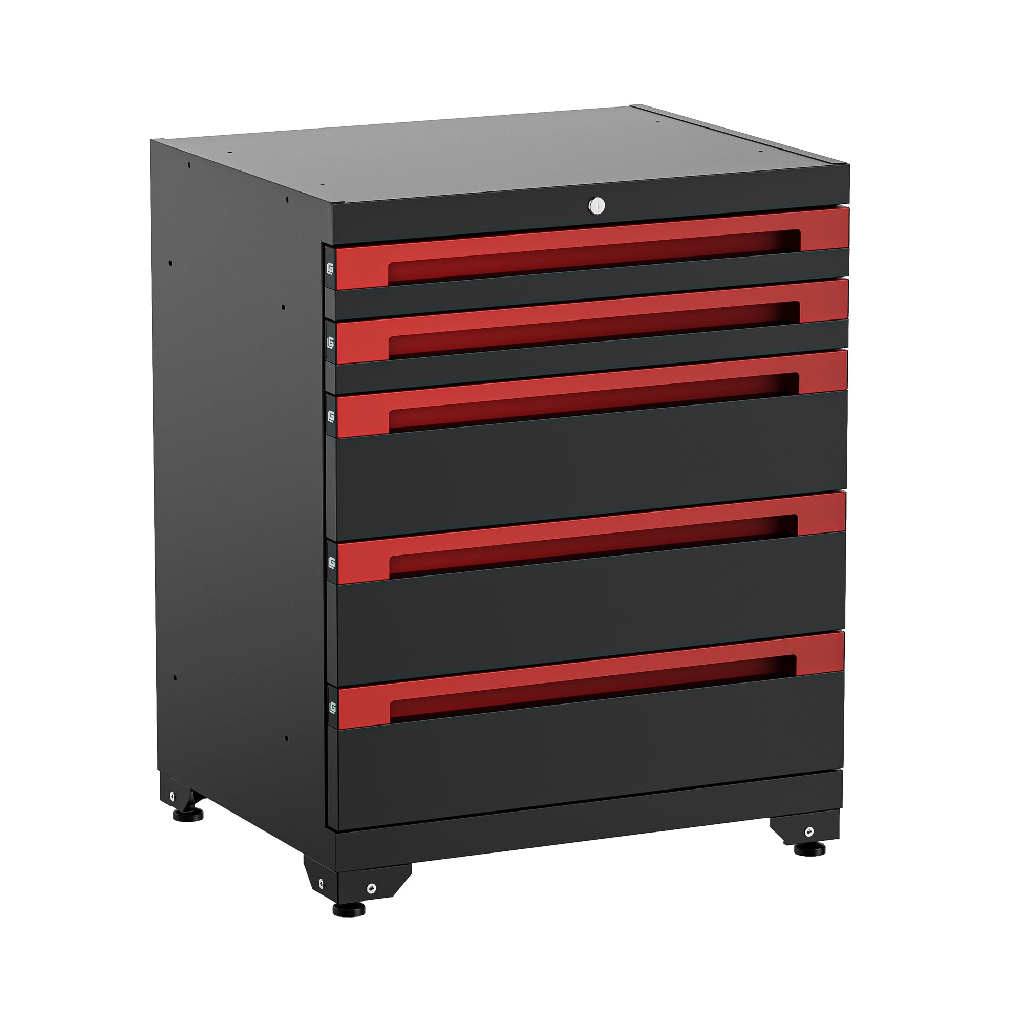 Fully-Welded 27½" 5-Drawer Tool Cabinet Garagebasesystems