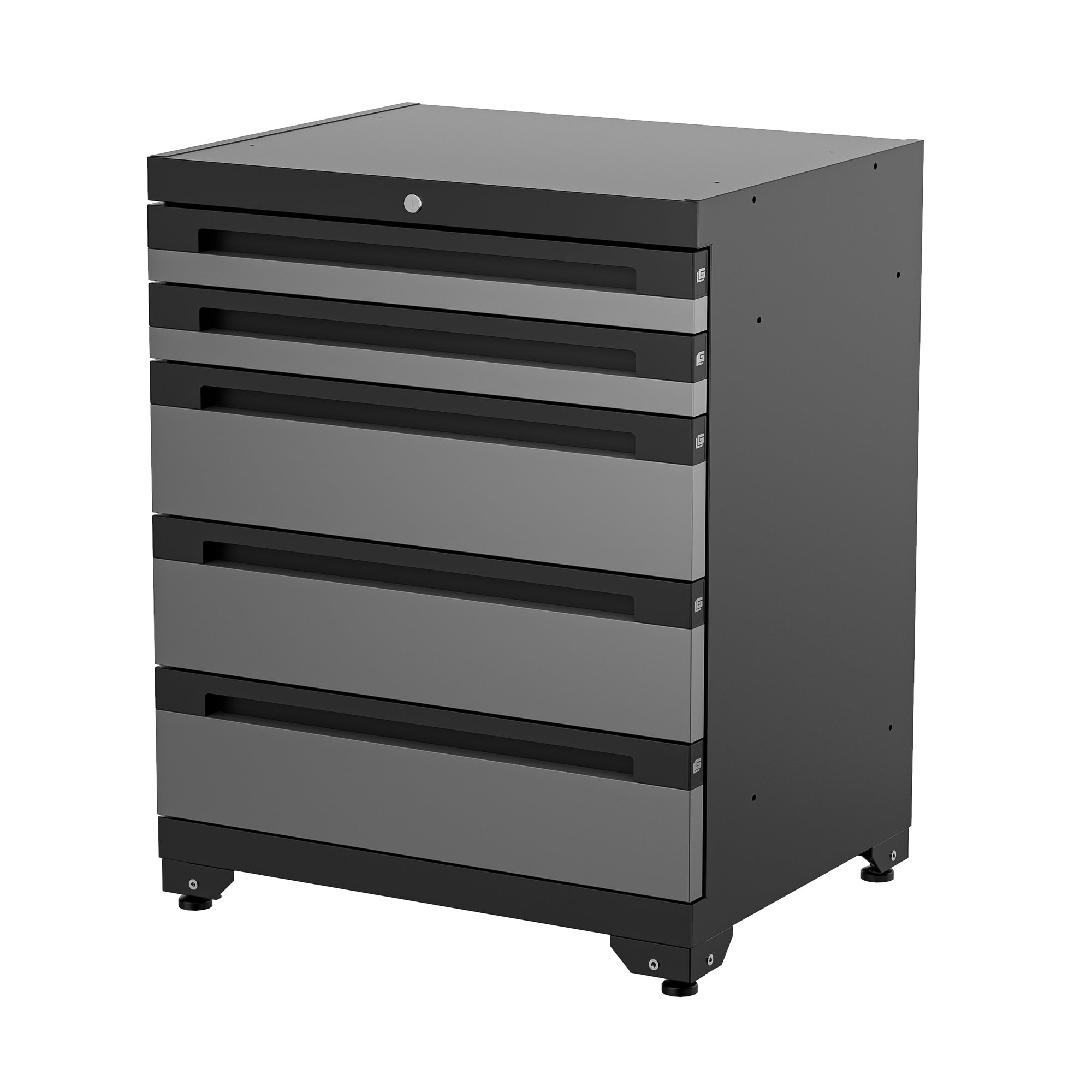 Fully-Welded 27½" 5-Drawer Tool Cabinet Garagebasesystems
