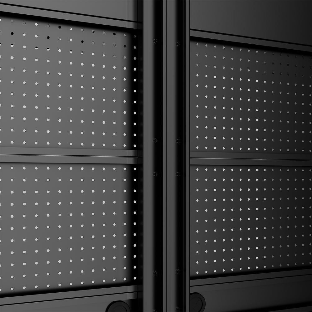 Fully-Welded 22PC Garage Modular Cabinets 19-21 Gauge Steel