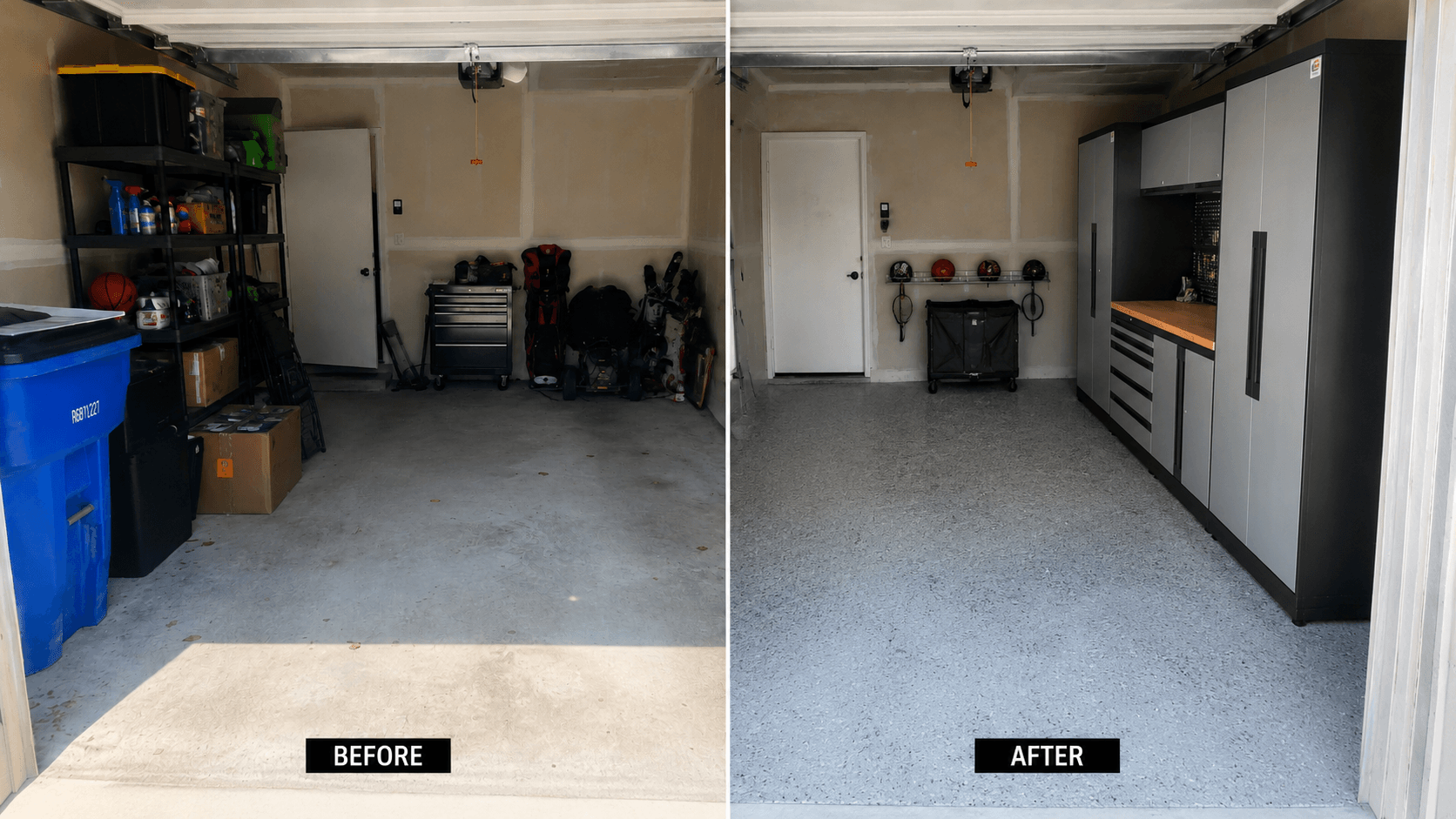 Your Garage Just Got Used to Being a Mess. It Has No System.