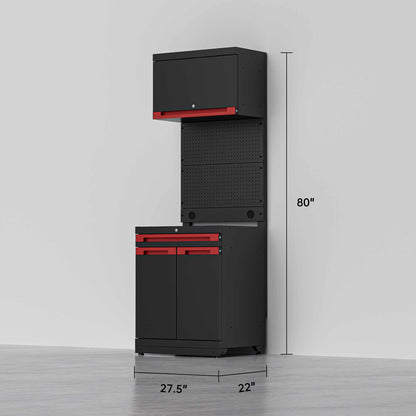 Gararich Tool Cabinet with Standard Top Cabinet & Base Cabinet Options Gararich