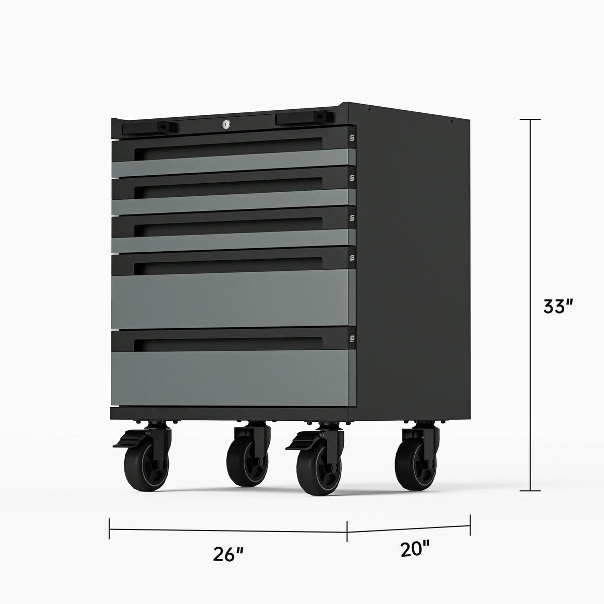 Gararich 5-Drawer Rolling Tool Cart Gararich