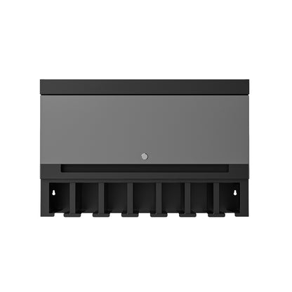 Fully-Welded 27½" Single Door Wall Cabinet with Adjustable Power Tool Rack