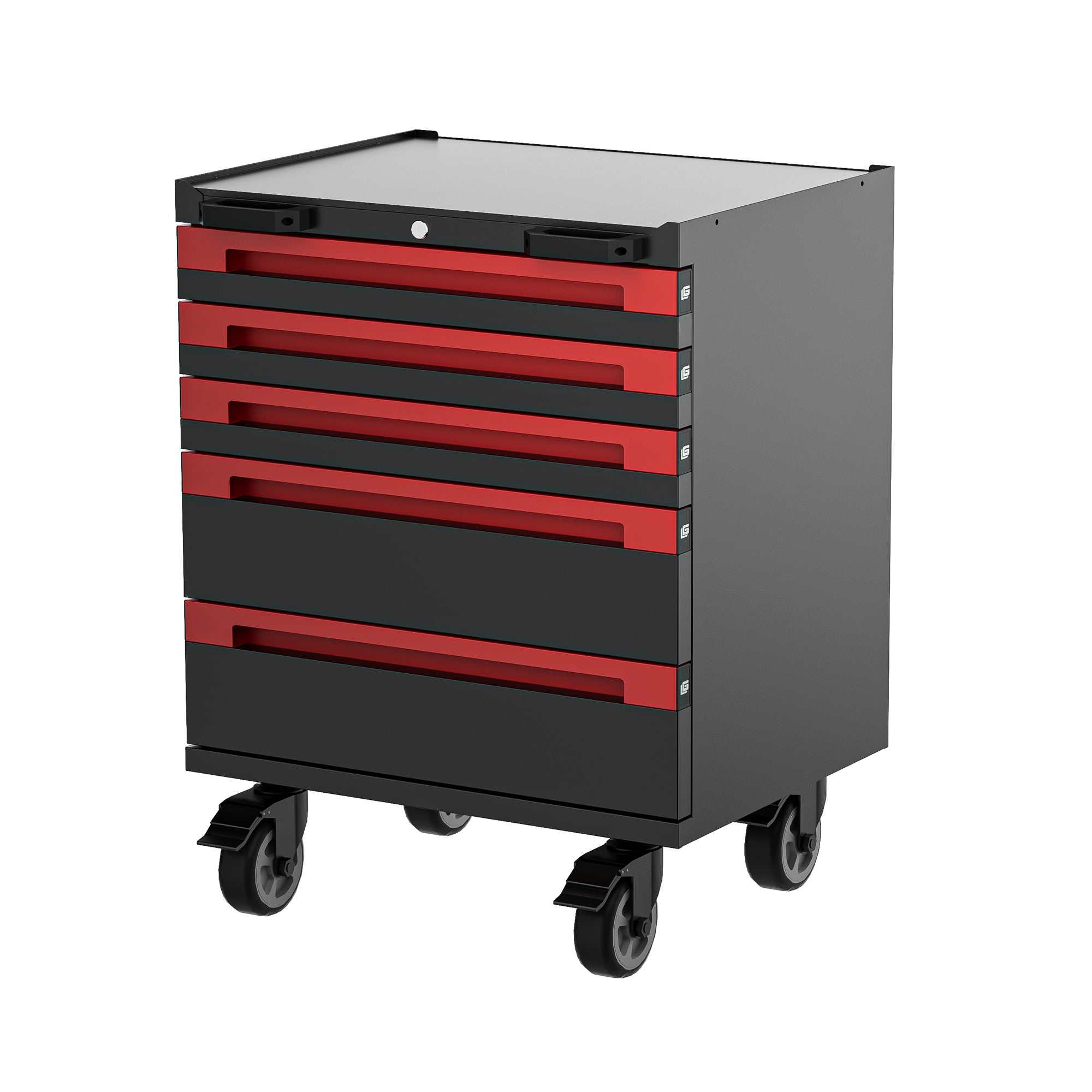 Fully-Welded 26“ 5-Drawer Rolling Tool Cabinet