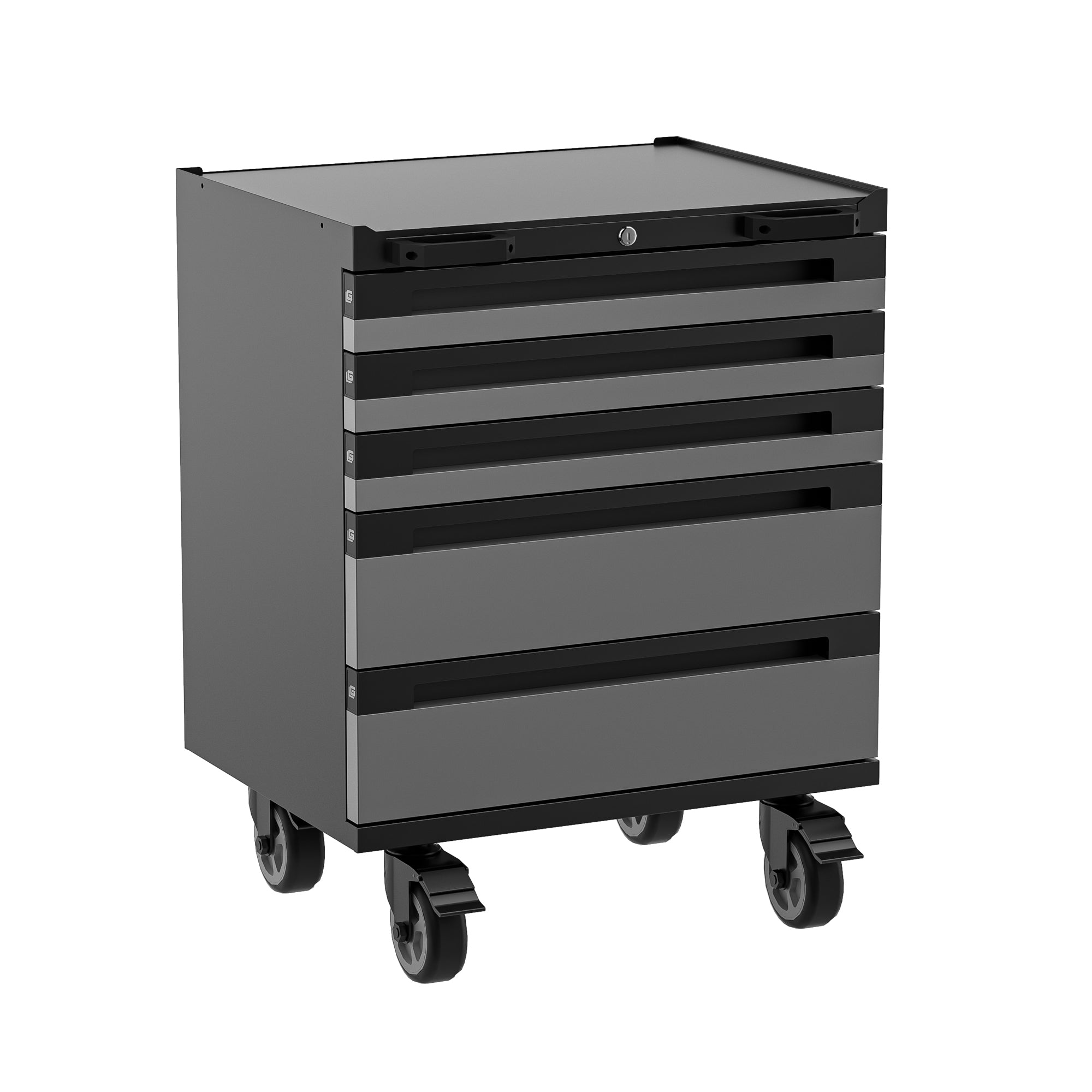 Fully-Welded 26“ 5-Drawer Rolling Tool Cabinet