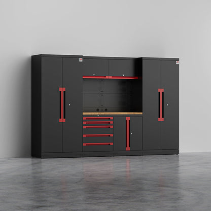 KRONOS 1 — 17-Piece Modular Garage Cabinet System | GarageBaseSystems Garagebasesystems