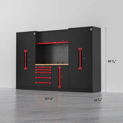 KRONOS 1 — 17-Piece Modular Garage Cabinet System | GarageBaseSystems Garagebasesystems