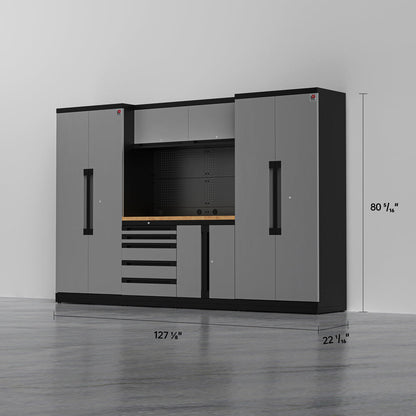 KRONOS 1 — 17-Piece Modular Garage Cabinet System | GarageBaseSystems Garagebasesystems