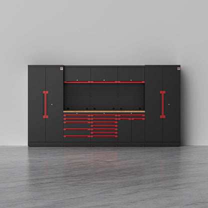 MAGNUS 3 — 24-Piece Garage Cabinets, Max Drawer Storage | GarageBaseSystems Garagebasesystems
