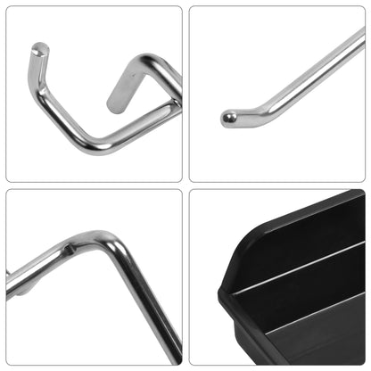 40PC Pegboard Hooks Assortment Kit