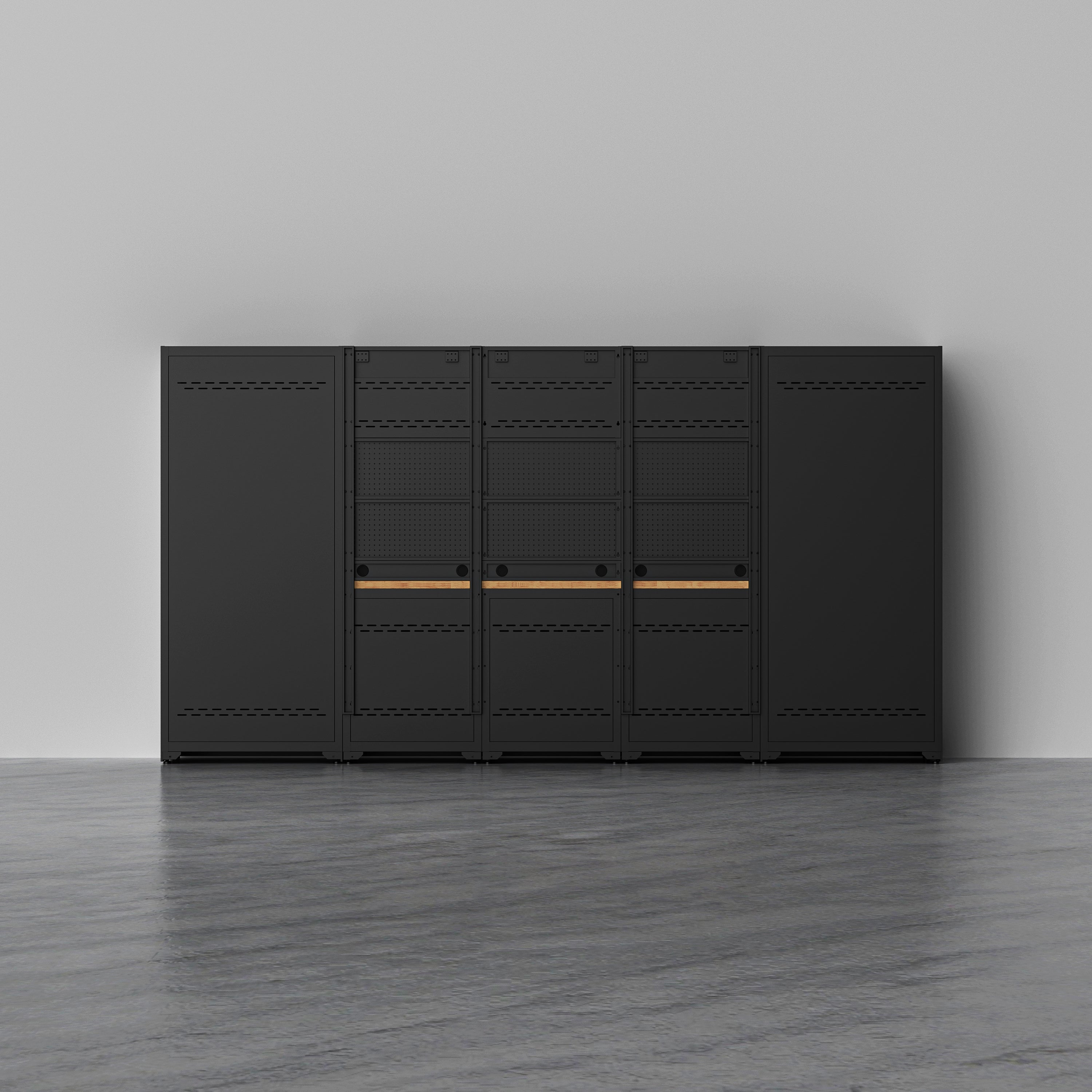 MAGNUS 3 — 24-Piece Garage Cabinets, Max Drawer Storage | GarageBaseSystems Garagebasesystems