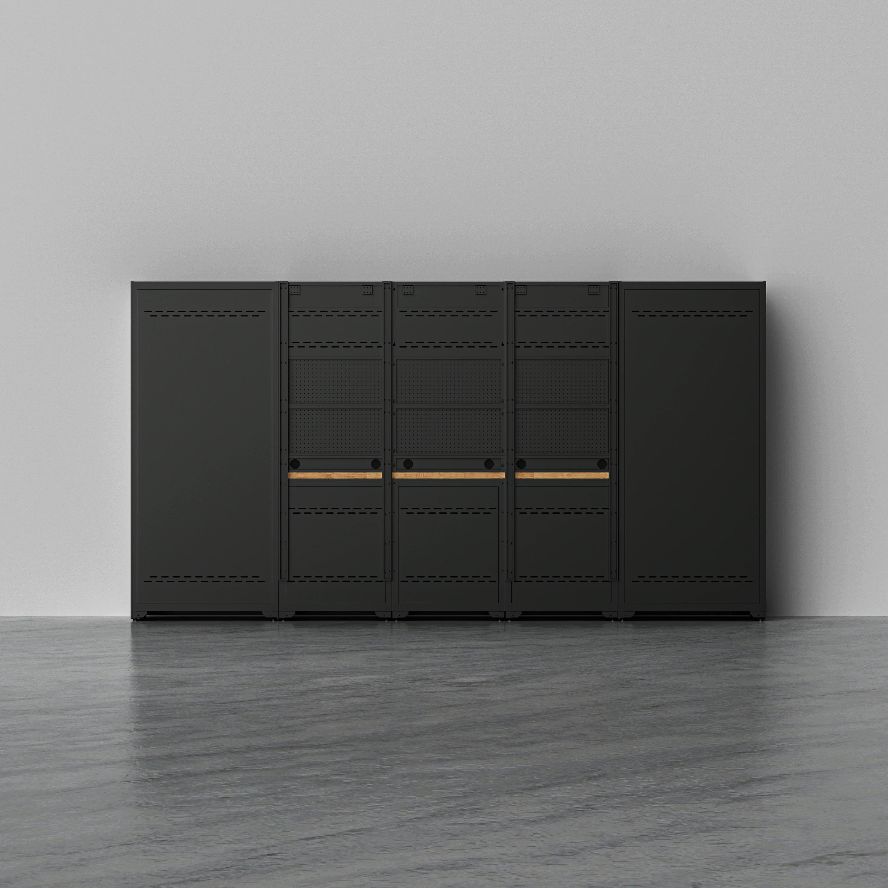 MAGNUS 1 — 24-Piece Commercial Grade Garage Cabinet System | GarageBaseSystems Garagebasesystems