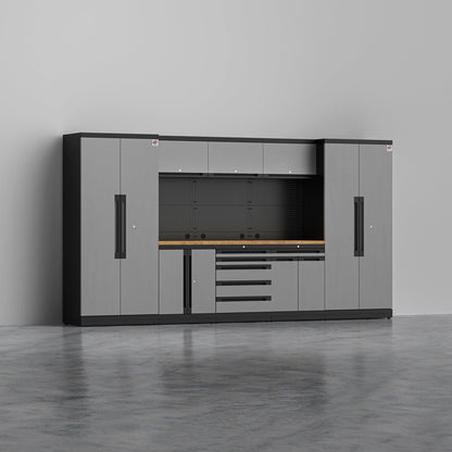 MAGNUS 1 — 24-Piece Commercial Grade Garage Cabinet System | GarageBaseSystems Garagebasesystems